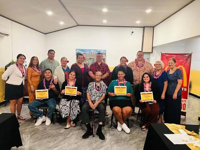 McDonald's American Samoa scholarship award event in 2025