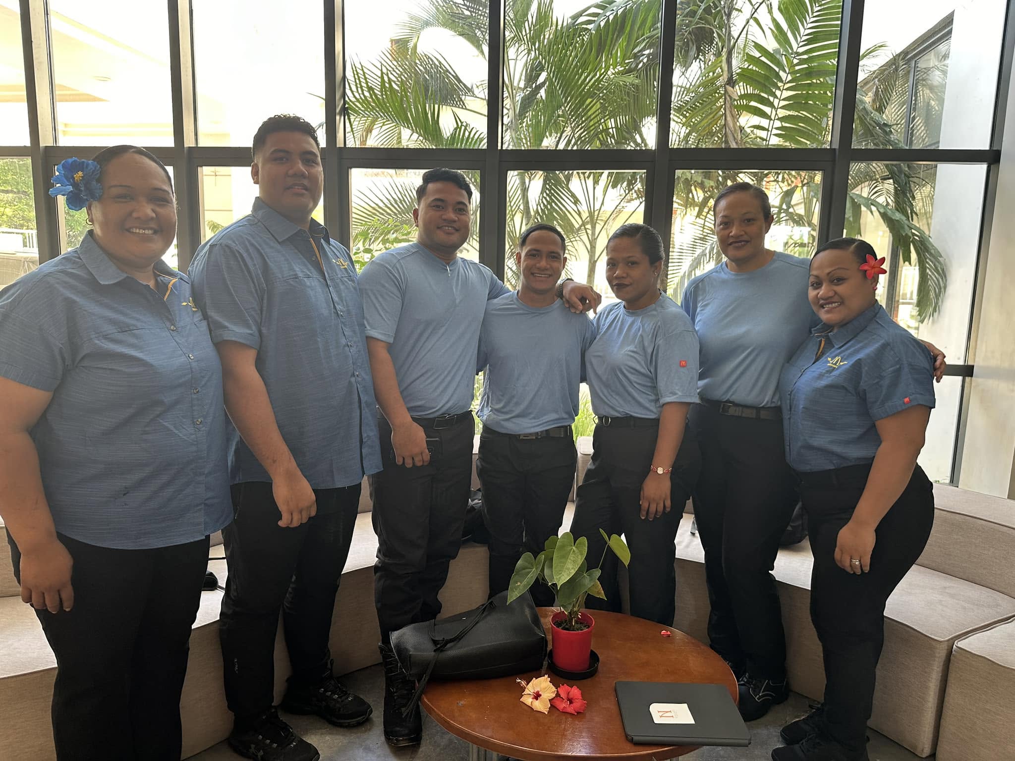 McDonald's Tafuna team in American Samoa