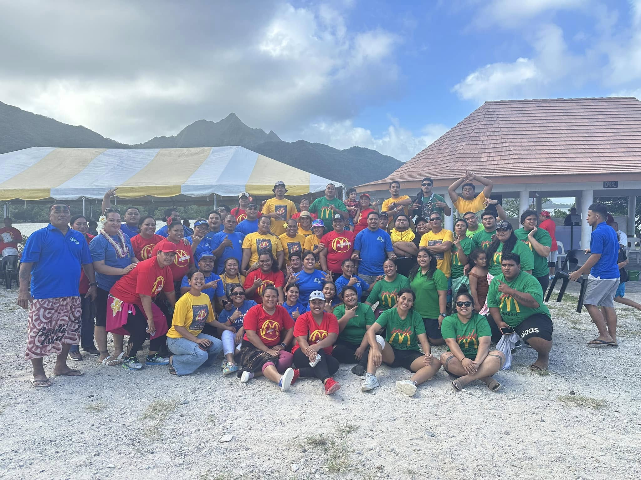 McDonald's Tafuna team in American Samoa