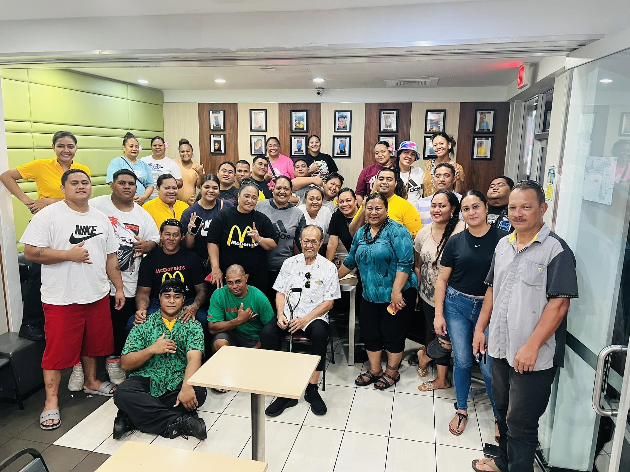 McDonald's Tafuna team in American Samoa
