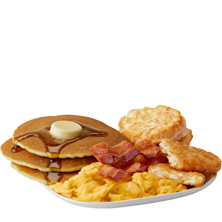 Deluxe Breakfast w/ Hotcakes