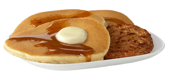 Hotcakes 3pc with Sausage